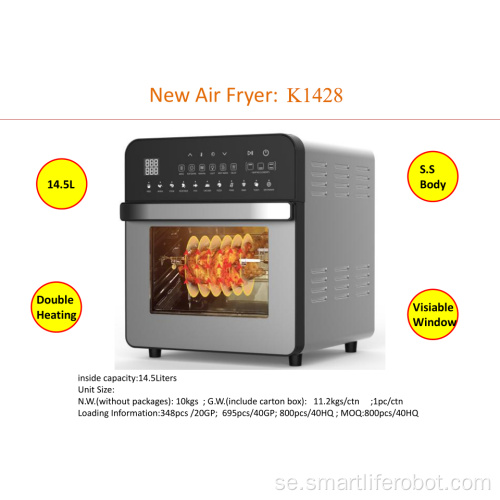 Nyaste fabrikspris 14L Air Fryer